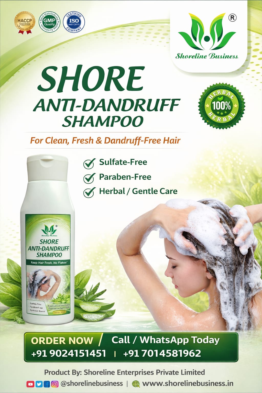 SHORE ANTI DANDRUFF SHAMPOO